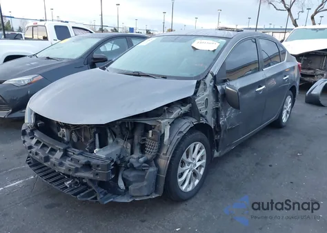 2019 Nissan Sentra Sv из США, поврежденный, VIN 3N1AB7AP7KY377231